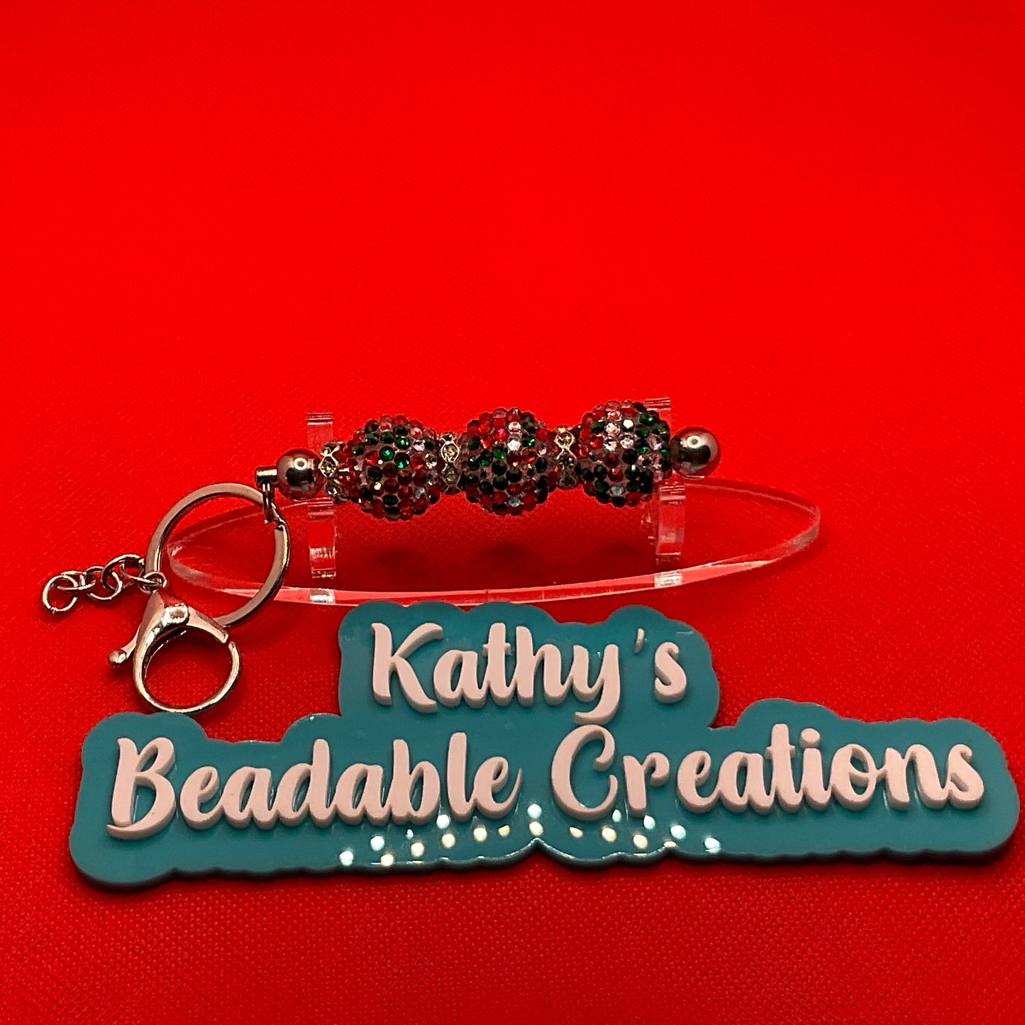 Fancy Rhinestone || Keychain