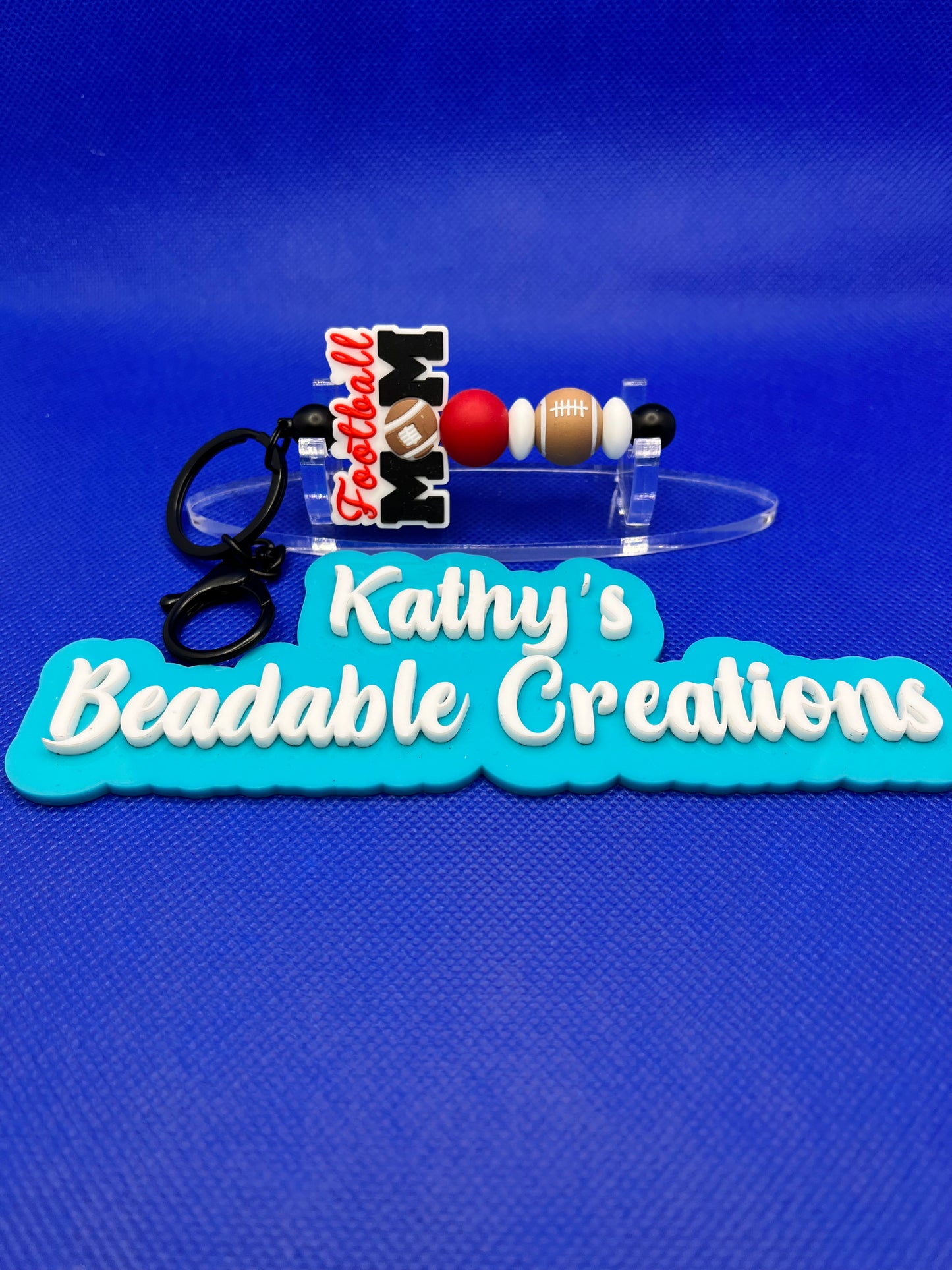 Football Mom || Keychain