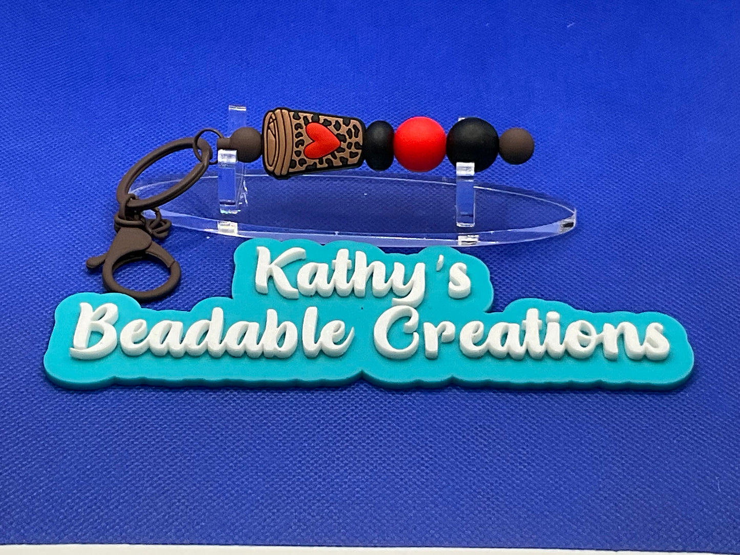 Leopard Cup || Keychain