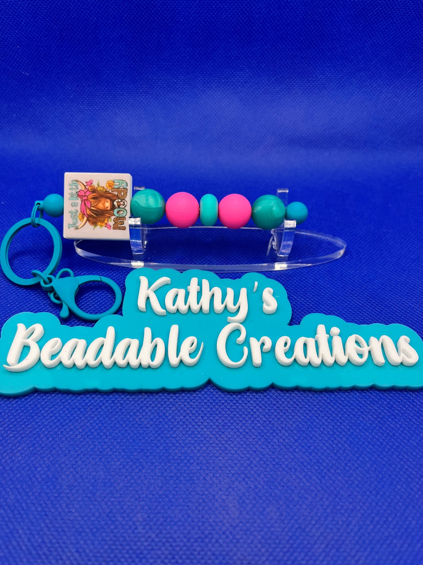 Just a Little Moody || Keychain