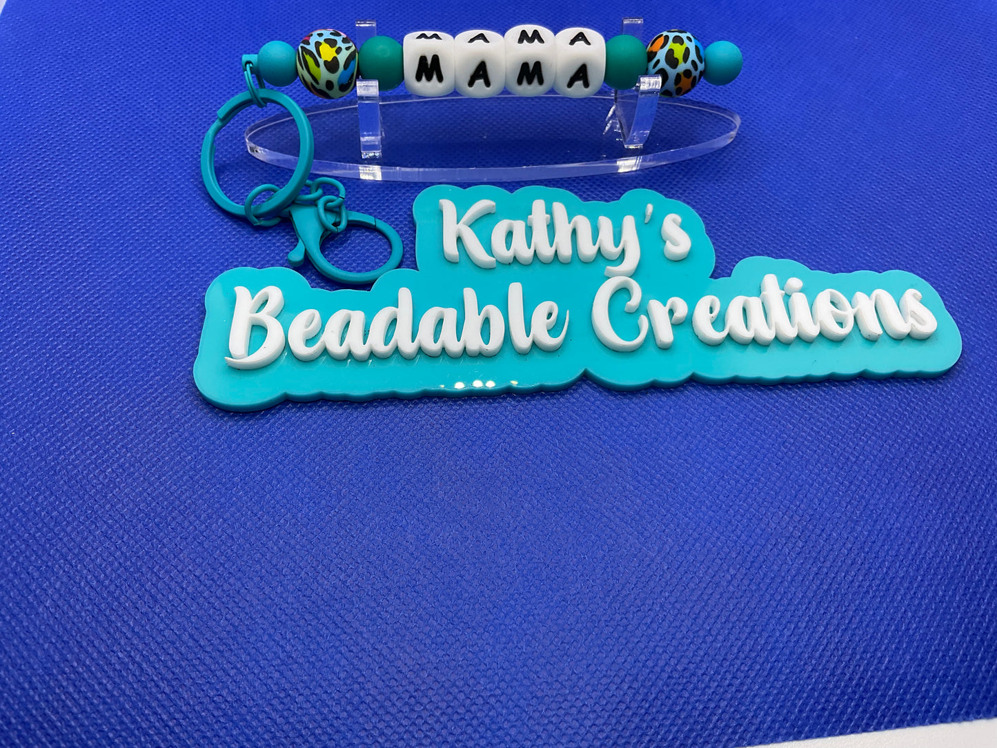 Personalized Backpack Keychain