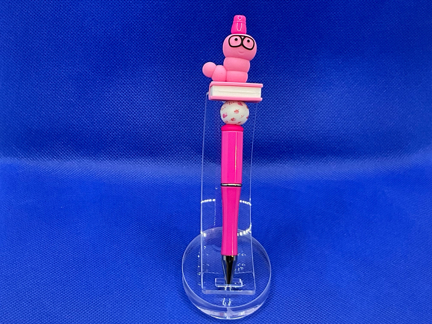 Pink Bookworm || Pen