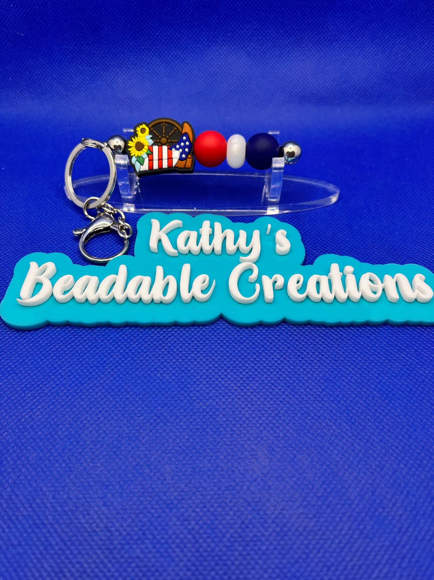 Sunflowers and Boots || Keychain