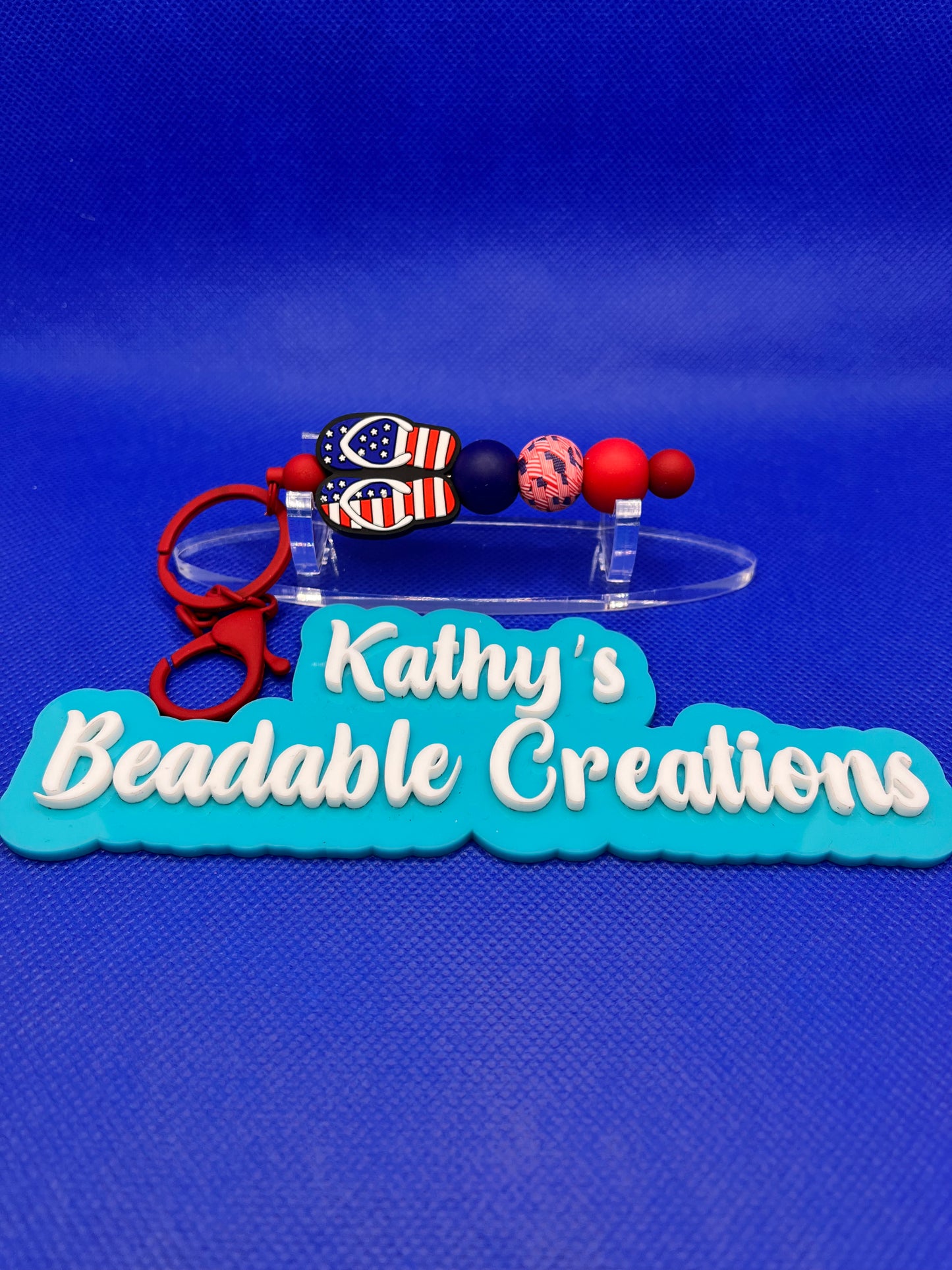 USA Flip Flops || Keychain