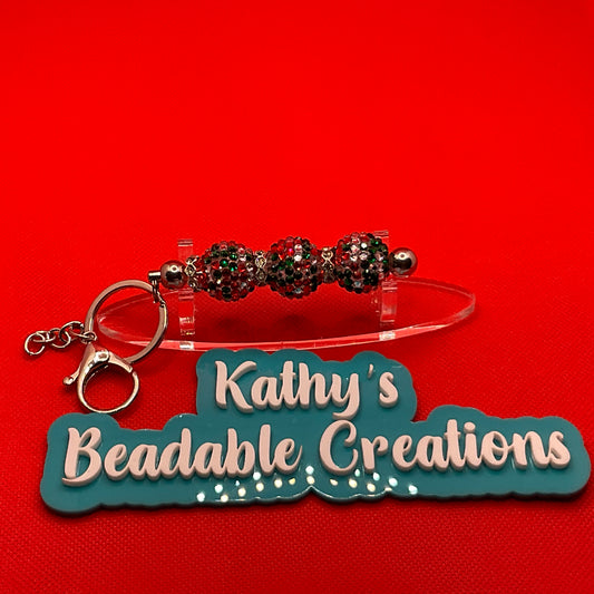 Fancy Rhinestone || Keychain