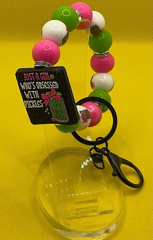 Pickle mini wristlet