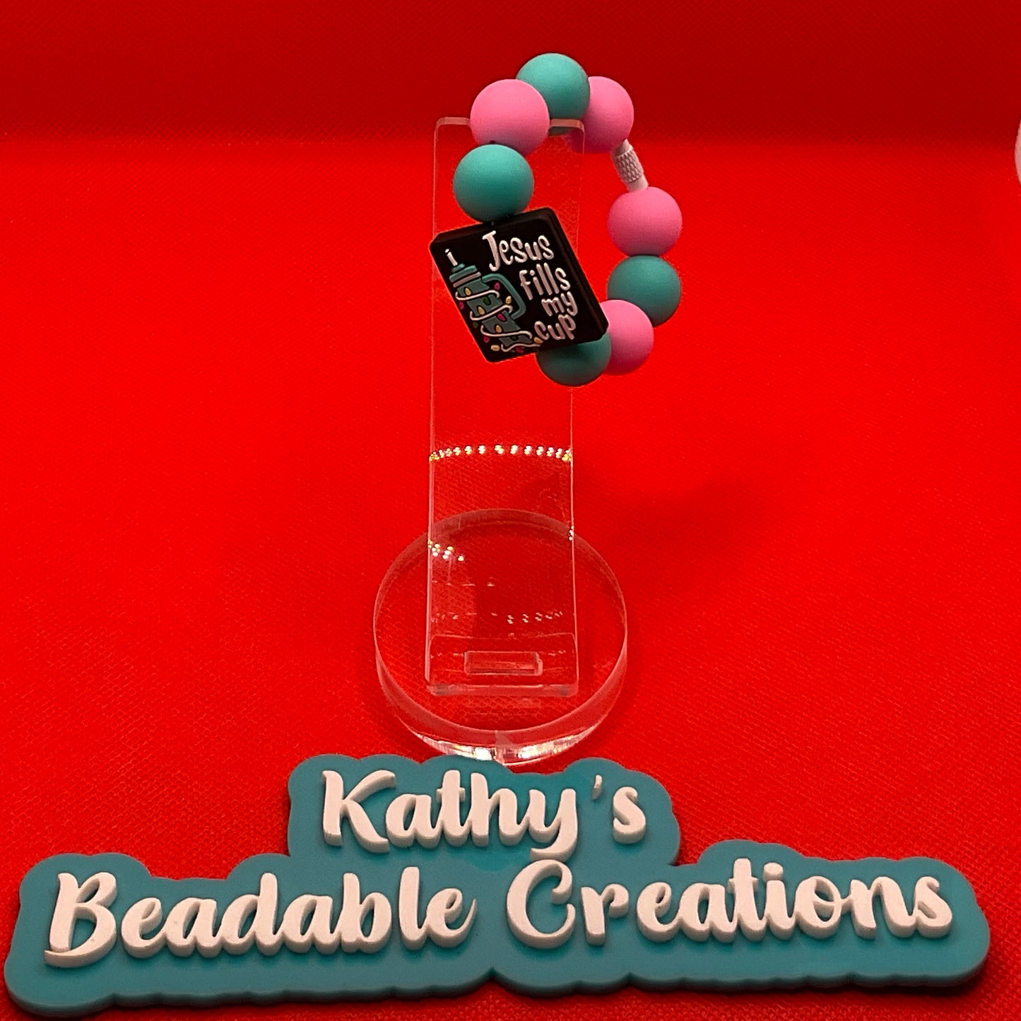 Jesus Fills My Cup || Cup Charm
