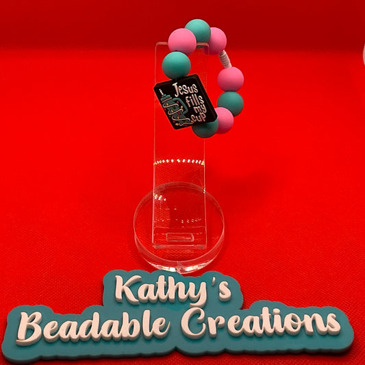 Jesus Fills My Cup || Cup Charm