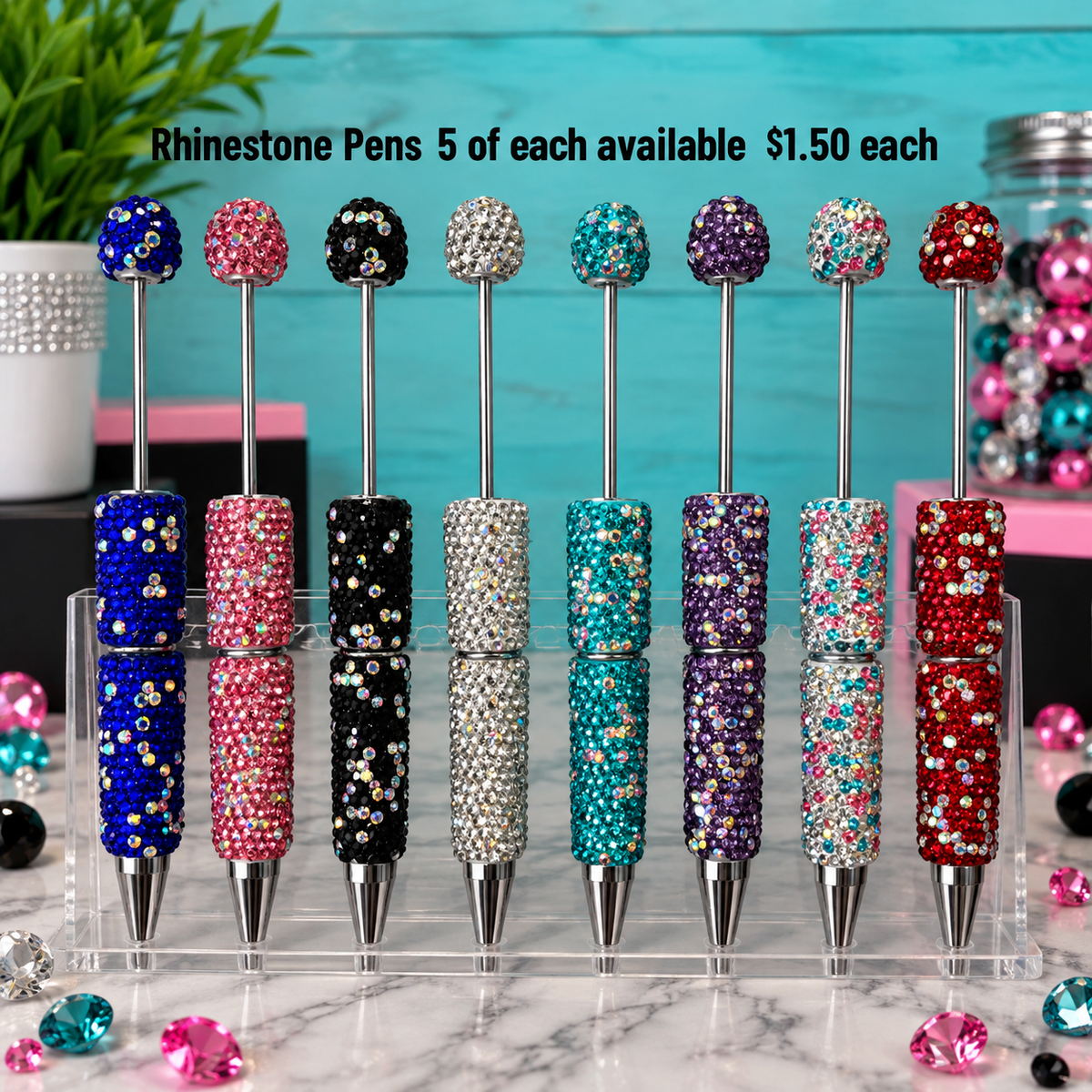 Rhinestone Pens