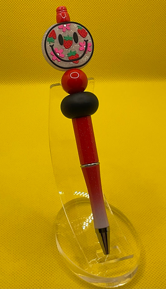Strawberry Smiley || Pen