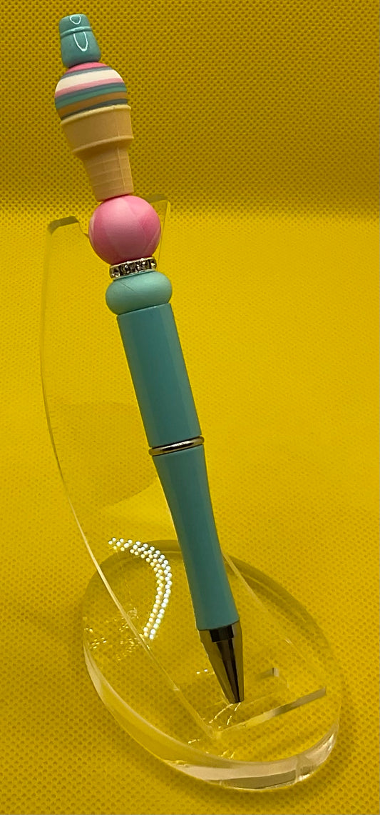 Swirl ice cream cone || Pen